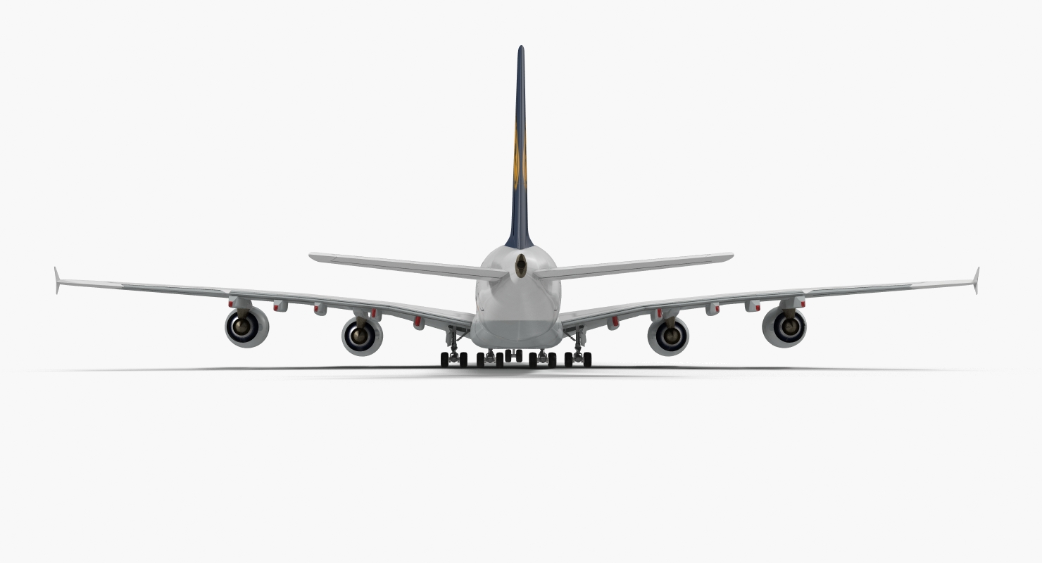 Airbus A380 1000 Air France 3D